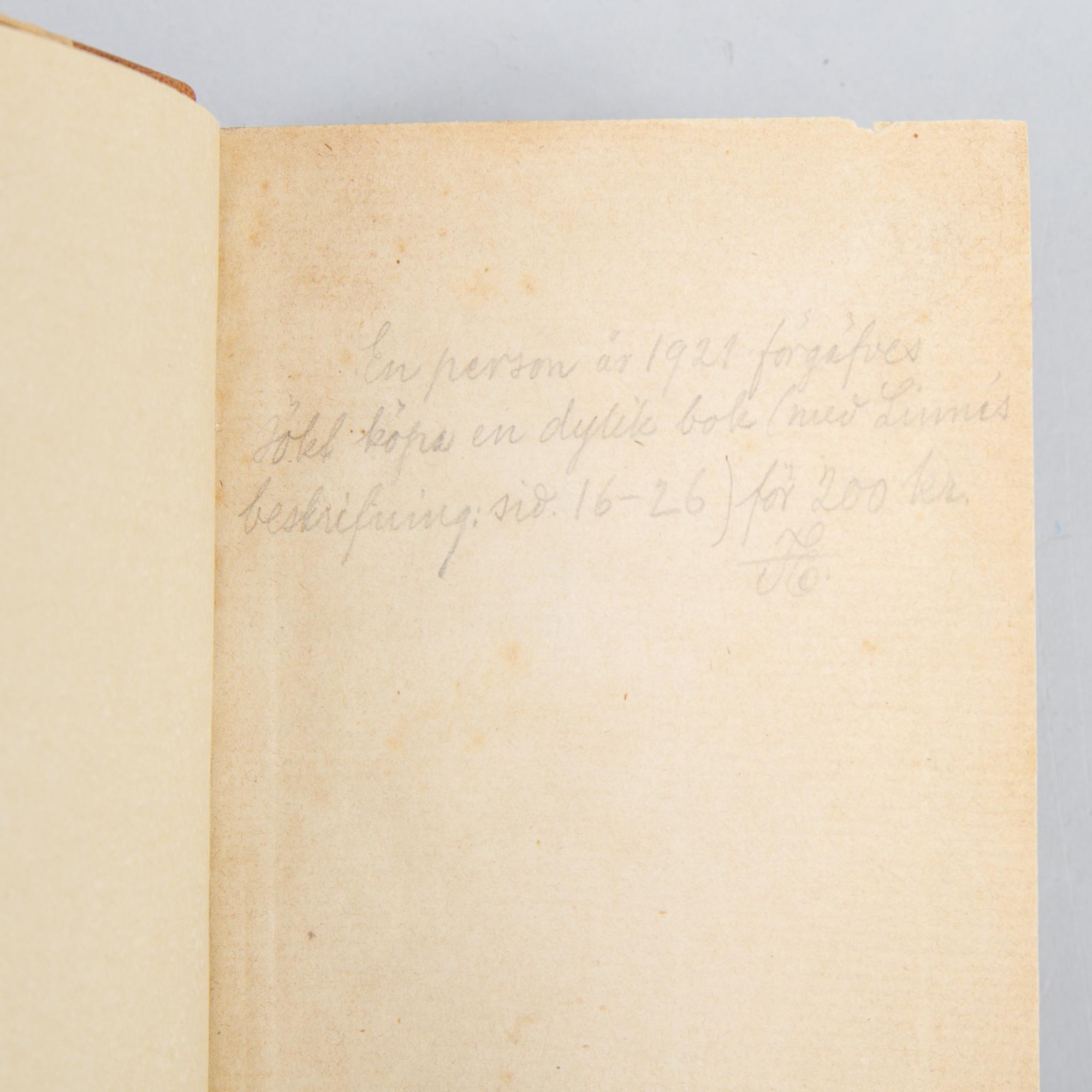 With a chapter by Linnaeus, 1770.