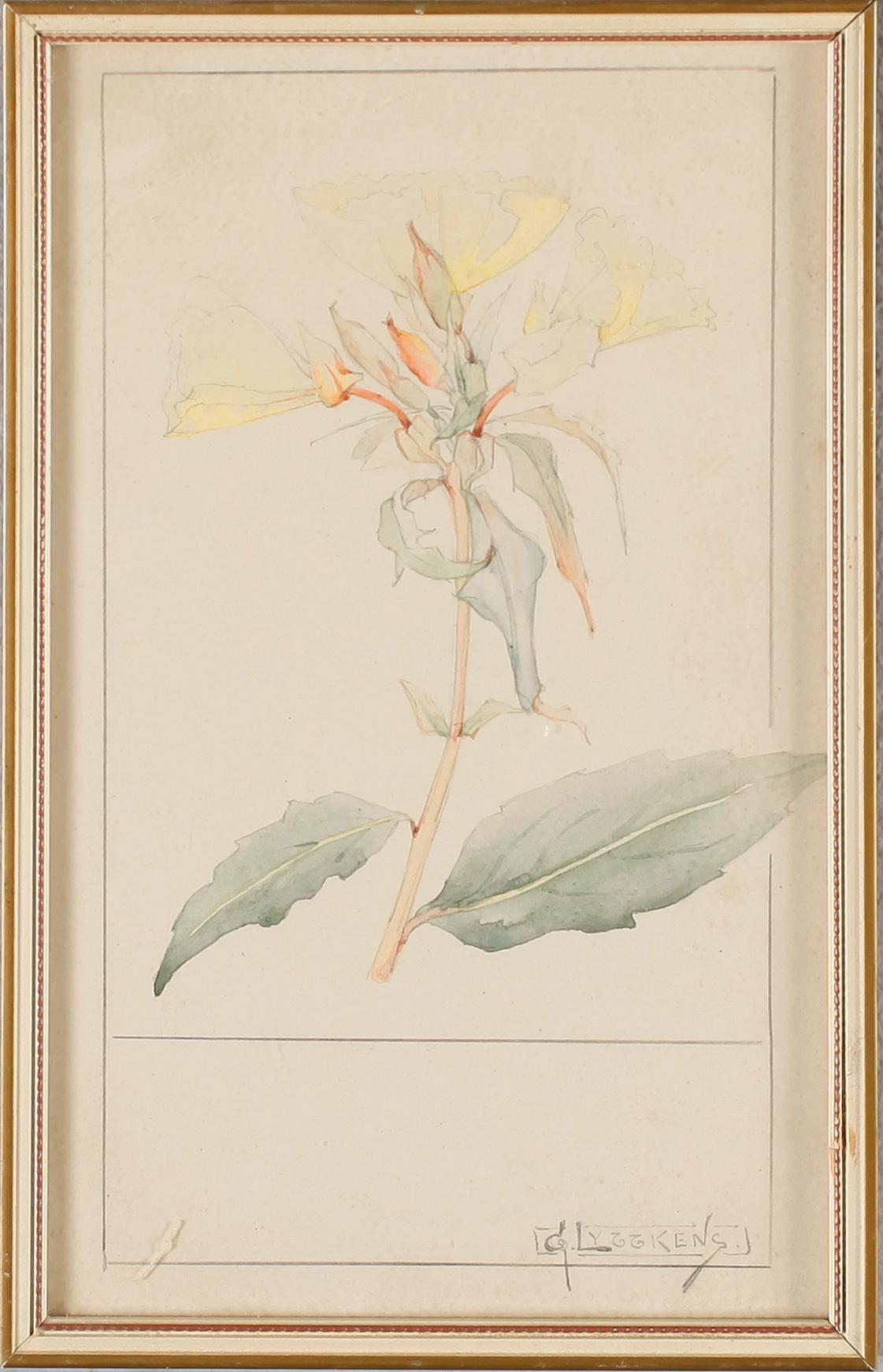 GERDA LYTTKENS, 10 st, akvareller, signerade.