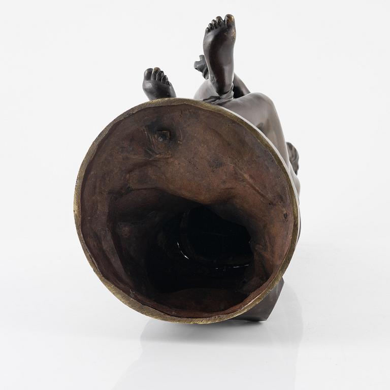 Étienne Maurice Falconet, efter. Skulptur. Signerad. Brons, höjd 49 cm.