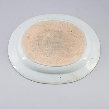STEKFAT, porslin, Kina, Qianlong 1736-1795.