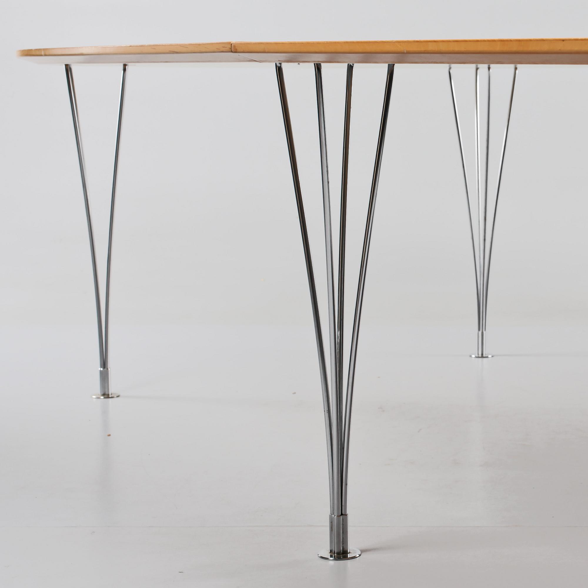 KONFERENSBORD, "Superellips", Bruno Mathsson och Piet Hein, Fritz Hansen, 1900-talets andra hälft.