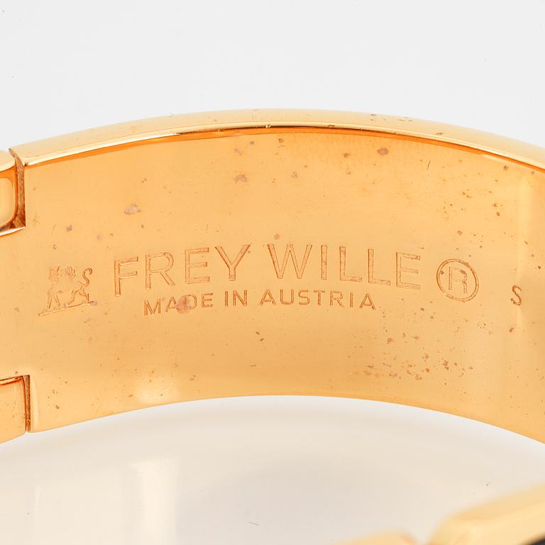 Frey Wille bangle and earrings.