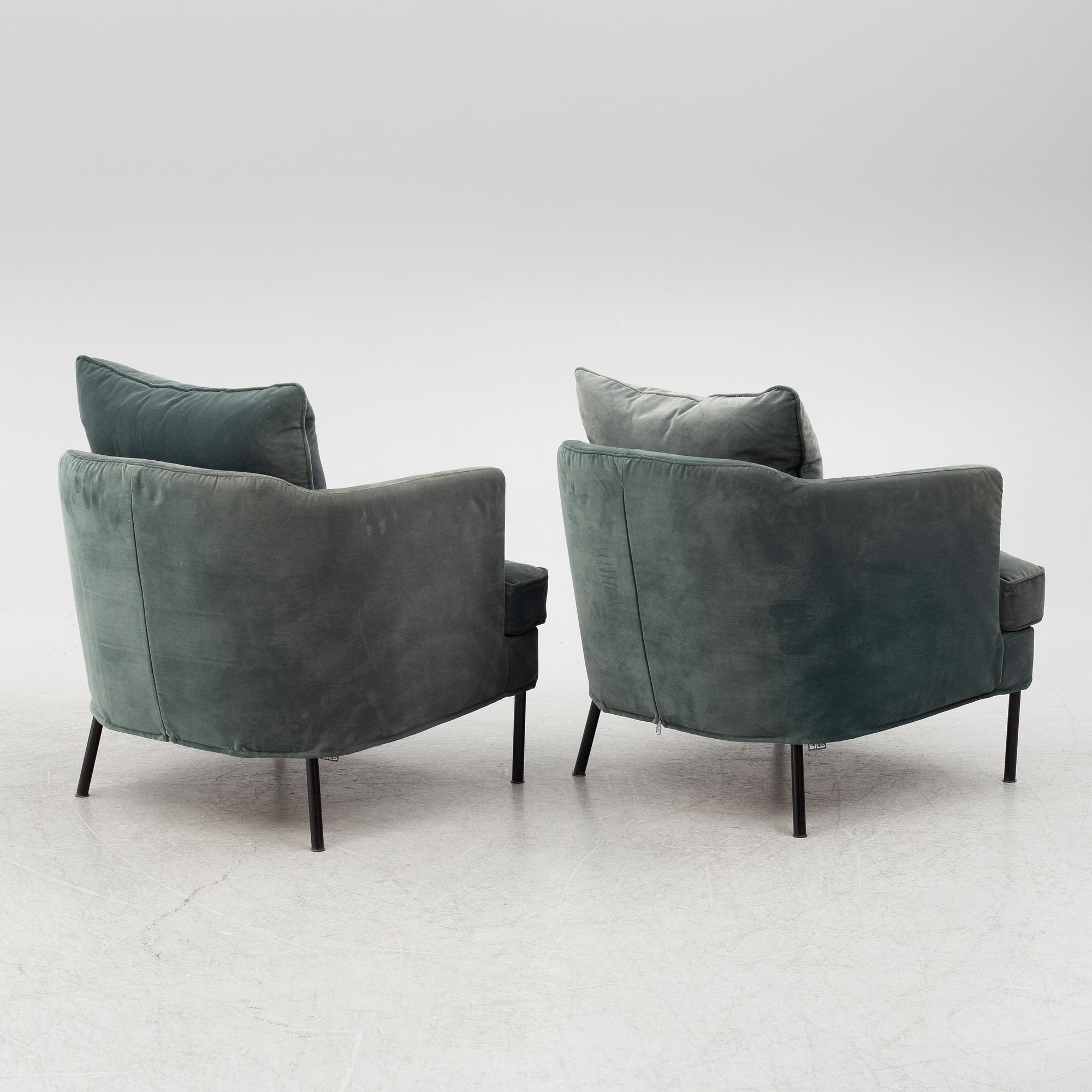 Fåtöljer, ett par, "Julia", Sits, 2000-tal.