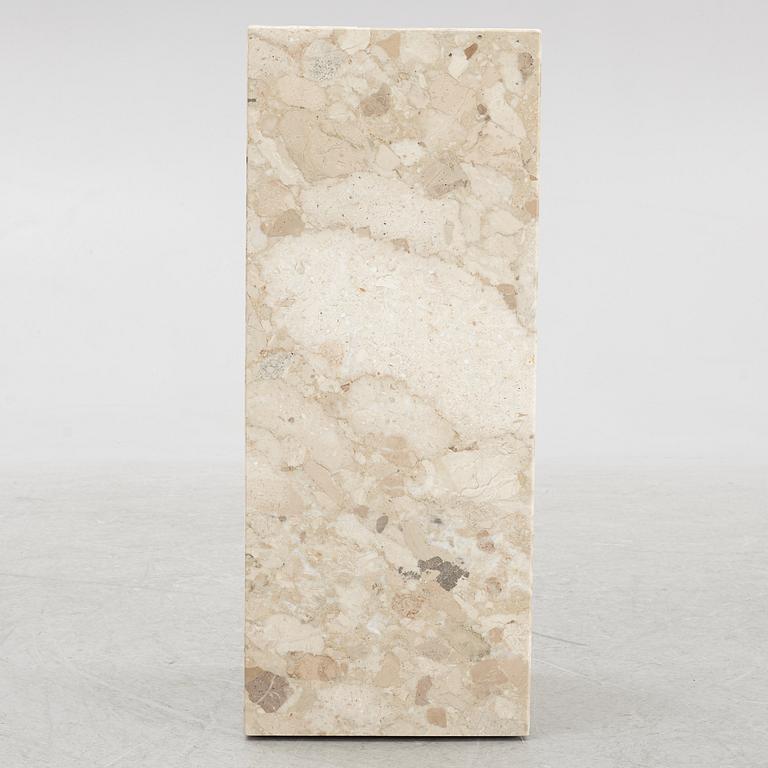 A 'Plinth' pedestal, Audo Copenhagen, Denmark, 2023.