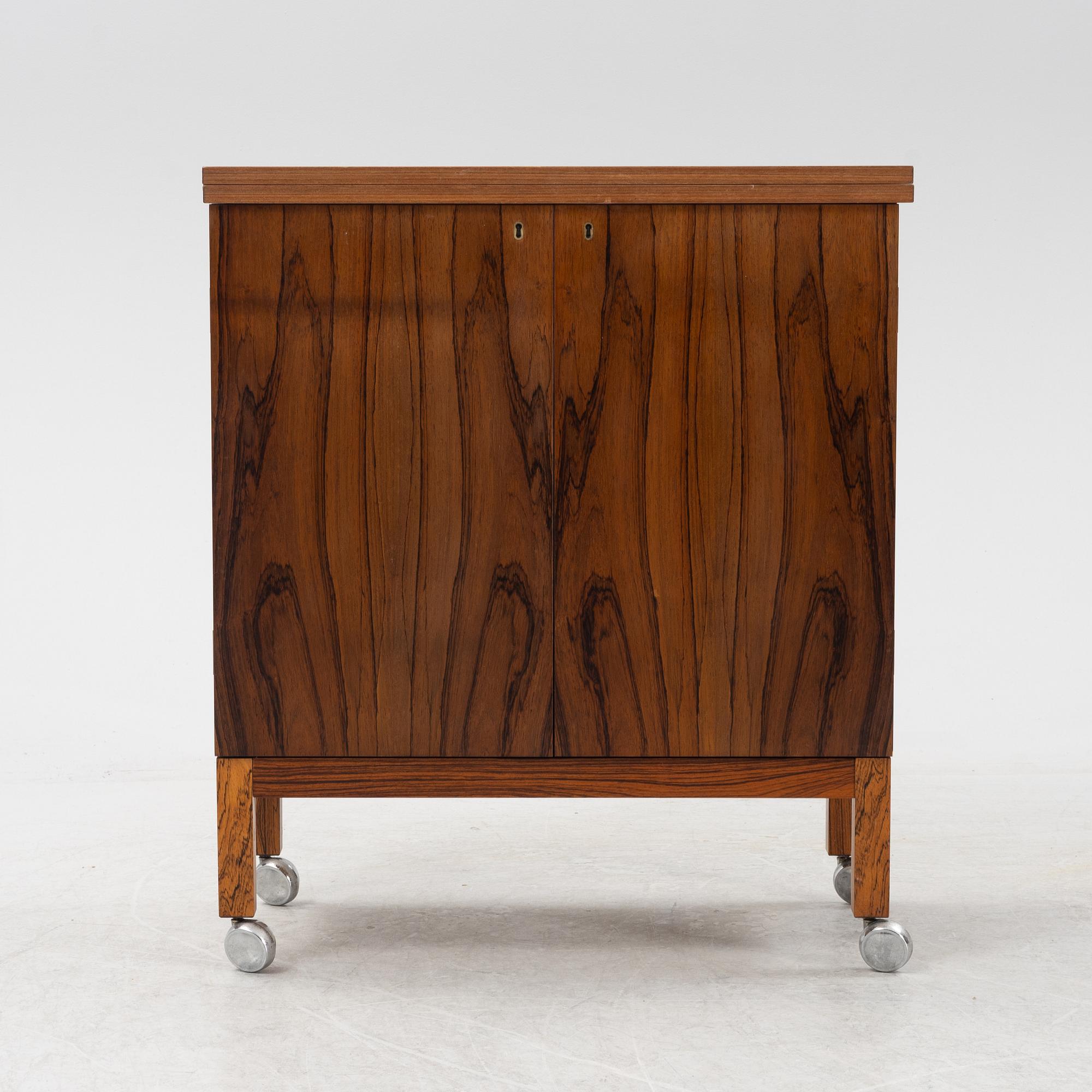 Torbjörn Afdal, a palisander bar cabinet, Norway, 1960's.