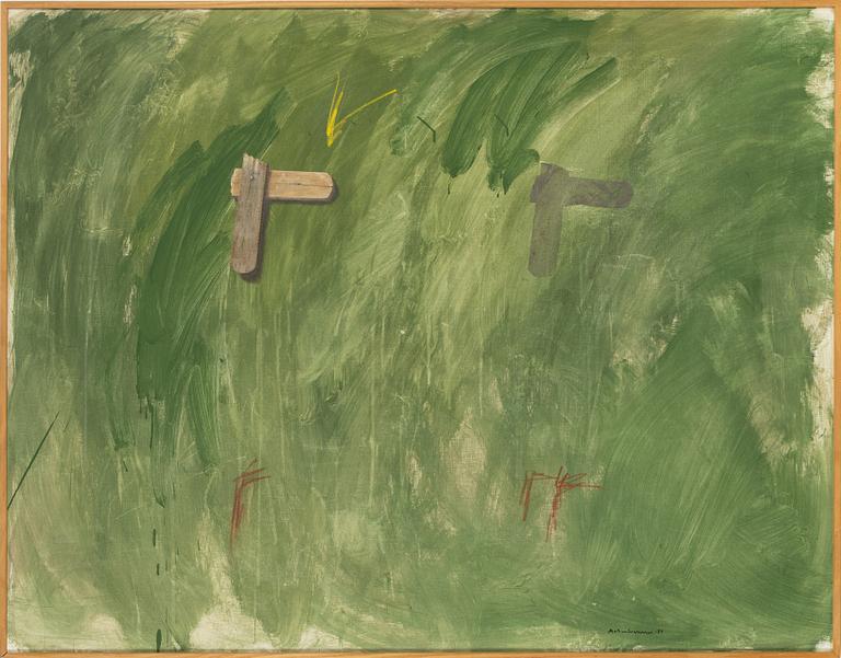 Lennart Aschenbrenner, oil on canvas, signbed and dated -84.