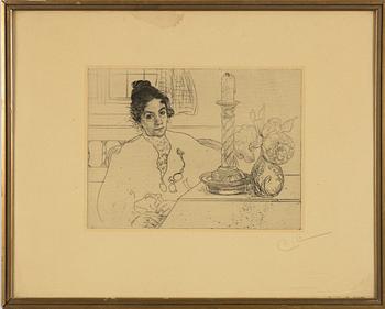 Carl Larsson, "En konstnärshustru".