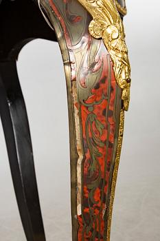 A French Louis XV style Boulle Inlay Writing Desk.