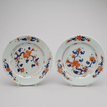 TALLRIKAR, 8st, porslin, Kina, Qianlong (1736-1795).
