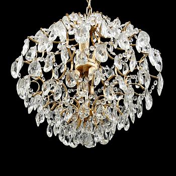 TAKLAMPA, sent 1900-tal. Höjd ca 50 cm.