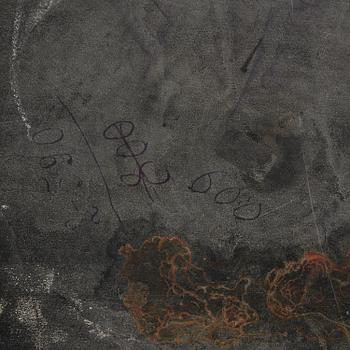 An Empire-style mahogany table with a pietre dure, micromosaic and specimen marble top, mid 19th century.