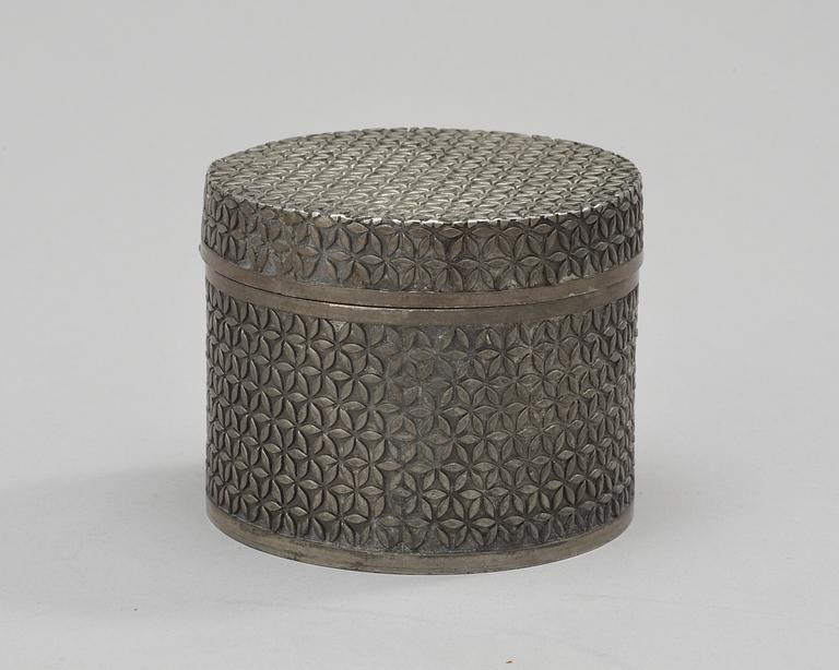 ESTRID ERICSON, burk med lock, Firma Svenskt Tenn, 1938.