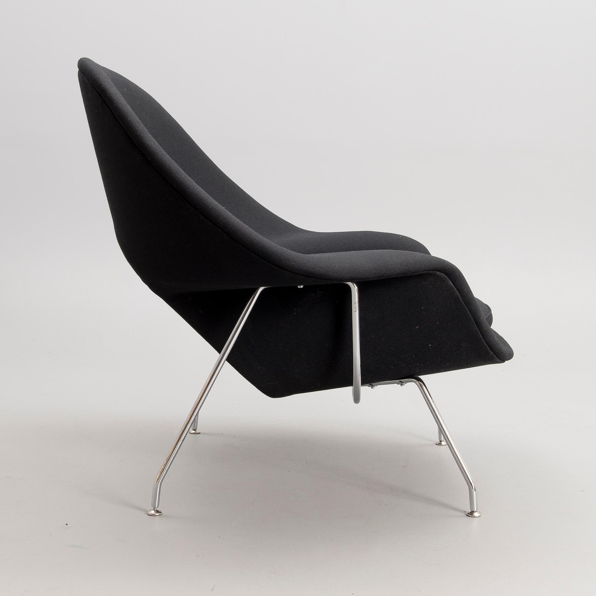 EERO SAARINEN, nojatuoli 70, "Womb chair", Knoll International.