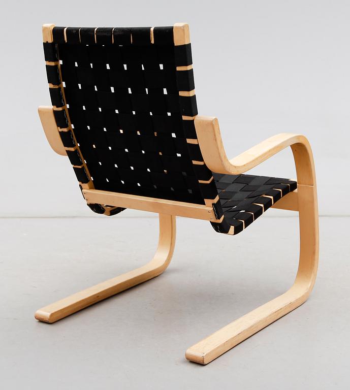 FÅTÖLJ, modell 406, Alvar Aalto, 1900-talets andra hälft.