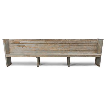 Aino and Alvar Aalto, A church bench, manufactured for Muurame church 1929, Finland.