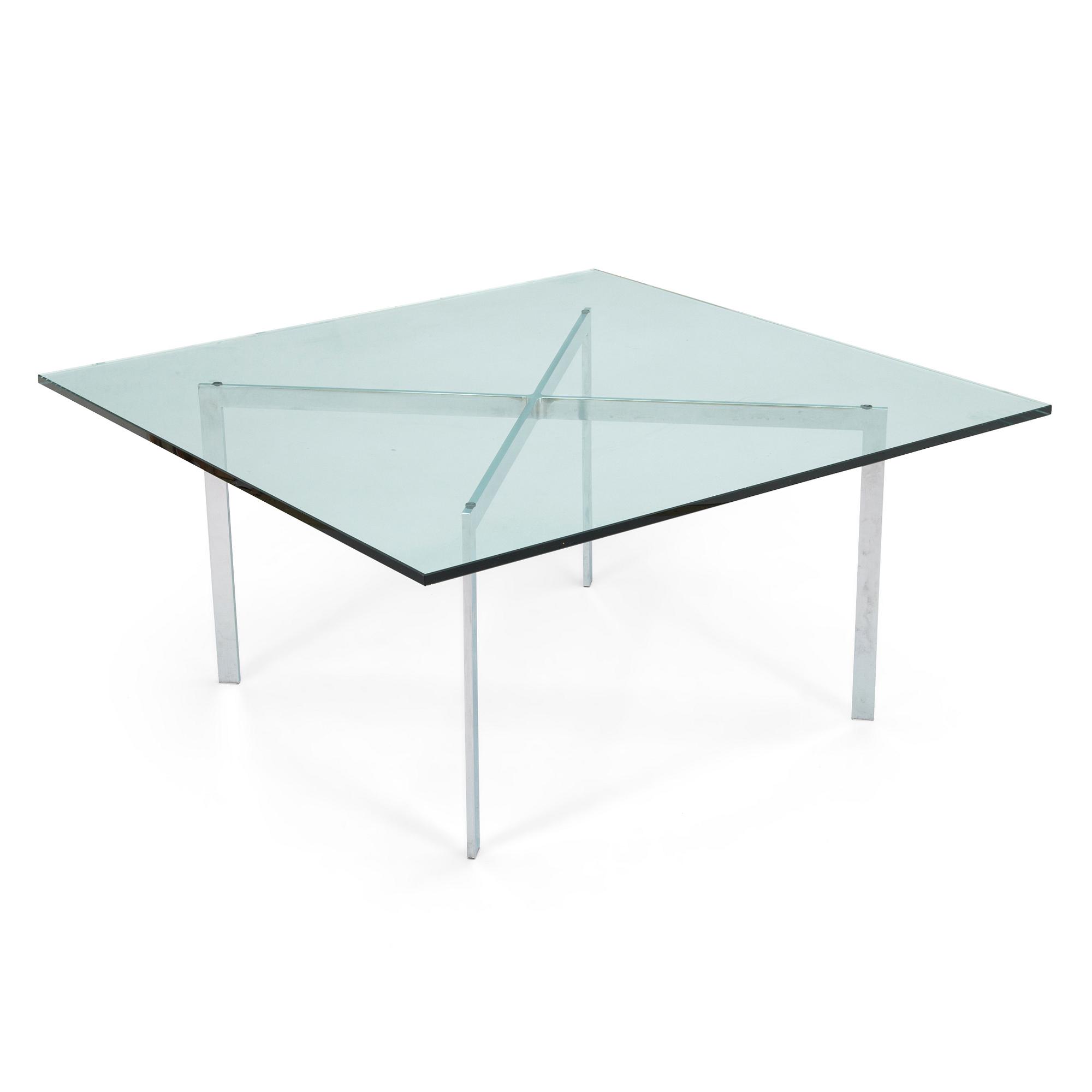 Ludwig Mies van der Rohe, soffbord, "Barcelona", Knoll International 2011.
