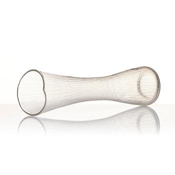 Tapio Wirkkala, a glass vase, model 3509, Iittala, Finland.
