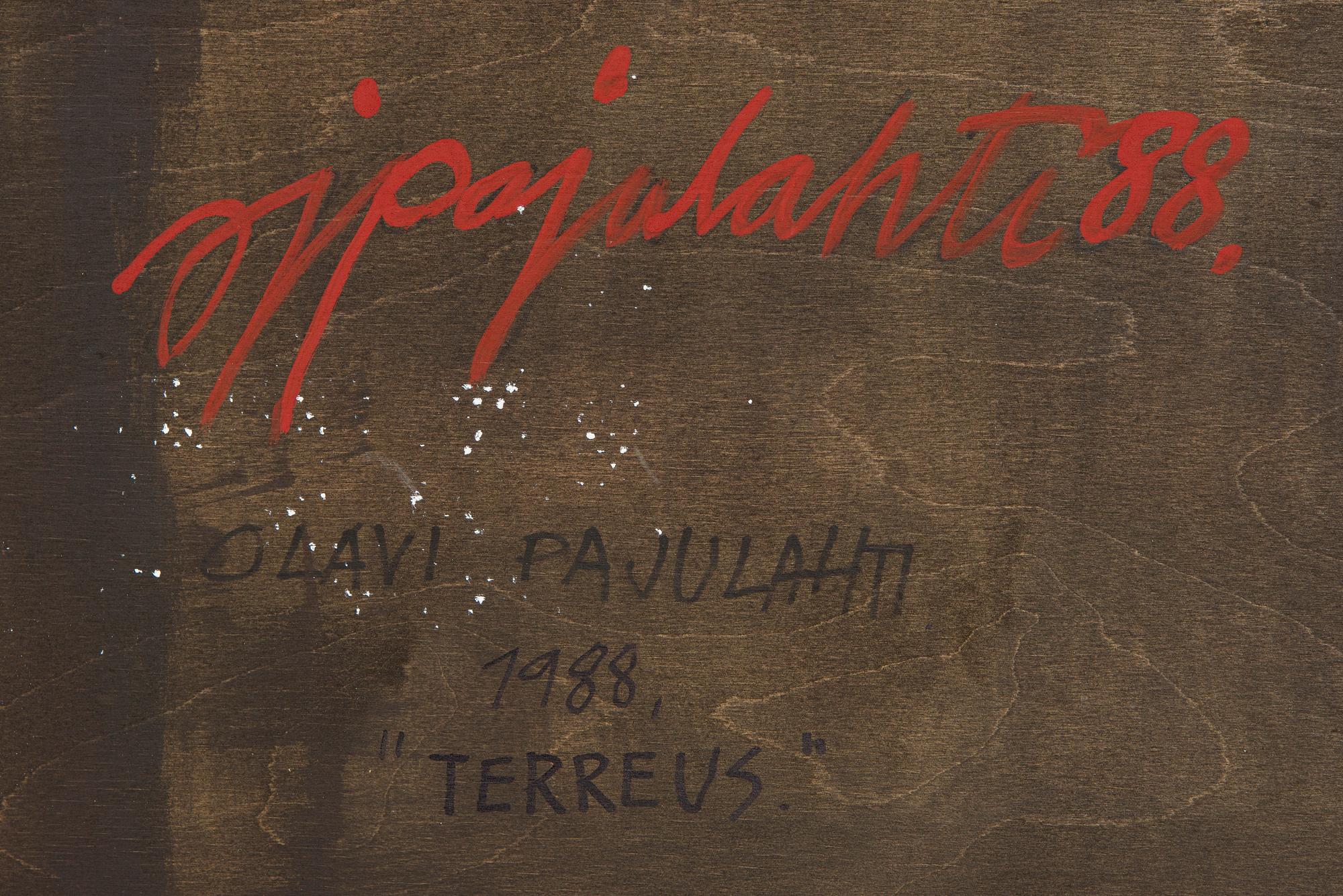 Olavi Pajulahti, "Terreus".
