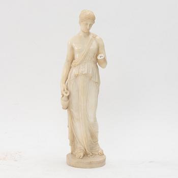 Skulptur, alabaster, 1900-tal.