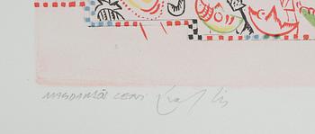 JORGO KRALLIS, 4 st, färglitografier, signerad och numrerade 86/160.
