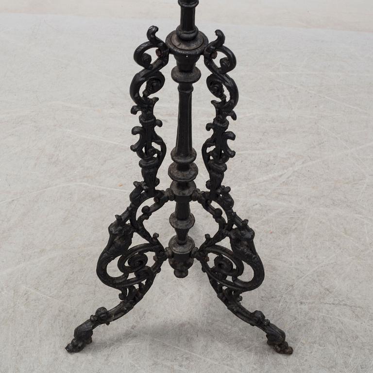 a 20th century iron coat hanger.