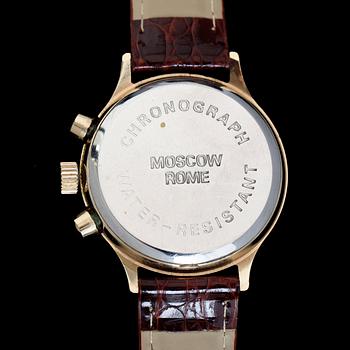 ARMBANDSUR, Poljot, Moscow 1992 Rome, Chronograph.