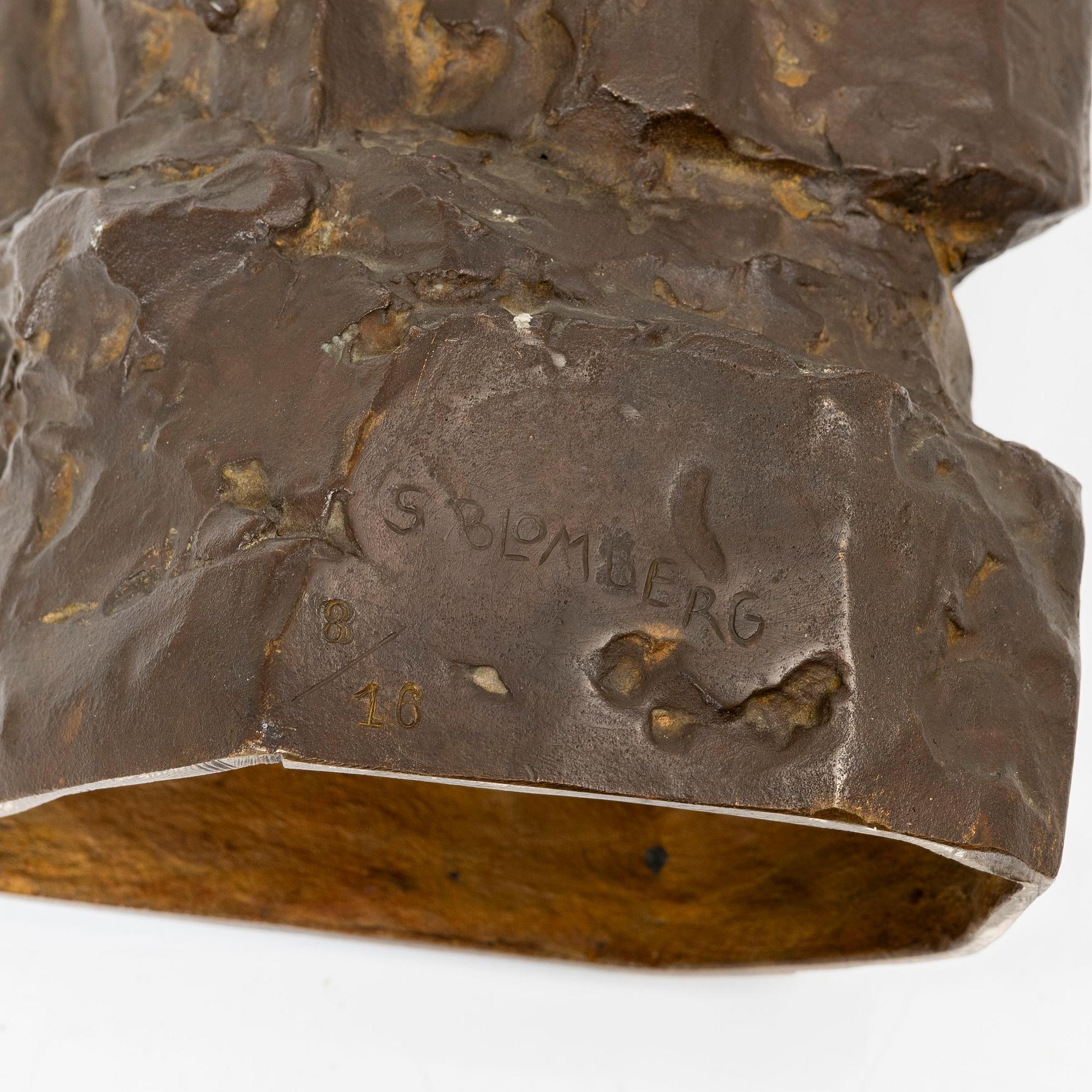 Stig Blomberg, sculpture.