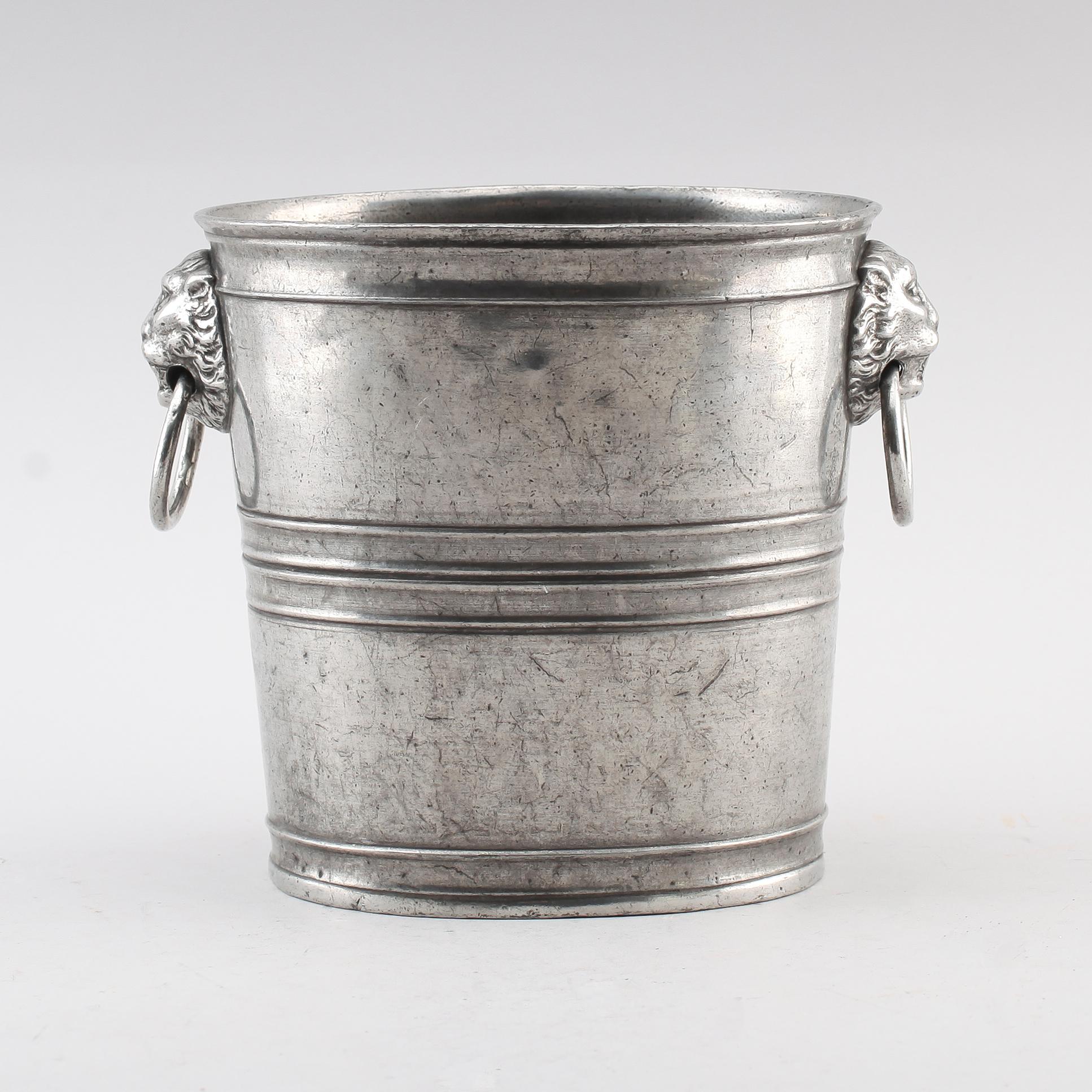 CHAMPAGNEKYLARE, tenn, sannolikt England, 1900-talets första hälft.