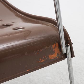 Rodney Kinsman, stolar, 5 st, "Omstak Chair", Bieffeplast, Italien, 1970-tal.