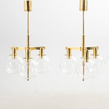 Hans-Agne Jakobsson, Ceiling lamps, 1 pair, T348/3.