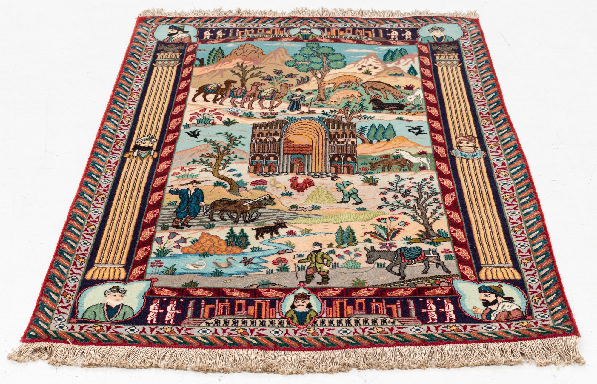 Matta, Täbris, ca 146 x 95 cm.