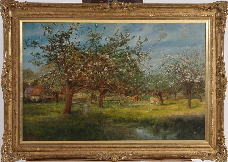 MAITLAND, ALEXANDER FULLER, tillskr, olja på duk, bär sign.