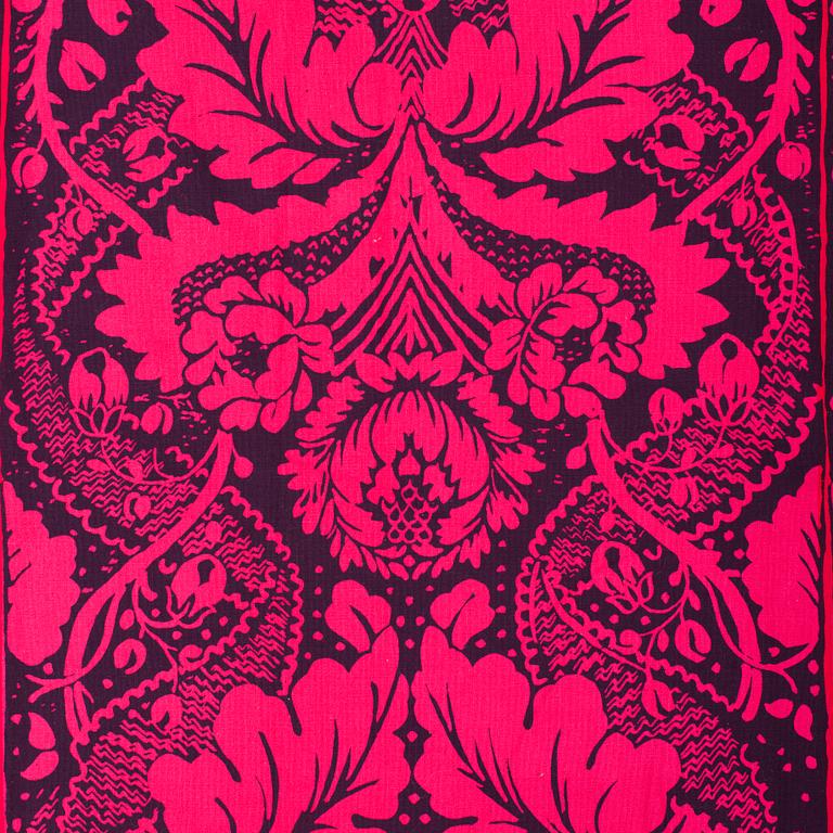 MAIJA ISOLA, tyg, "Fandango", Marimekko, 1963.