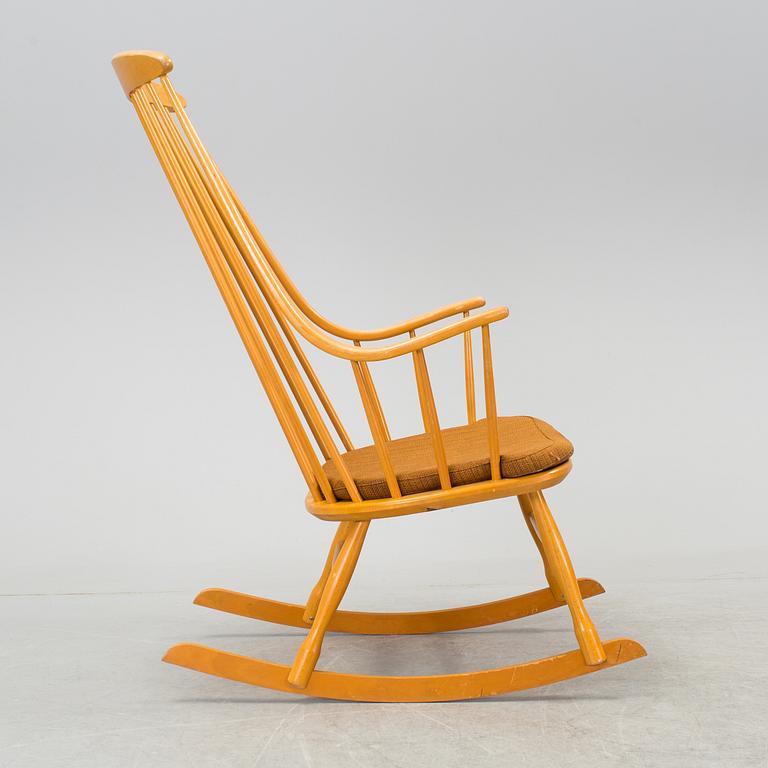 A rocking chair by Lena Larsson, Nesto, Nässjö stolfabrik.