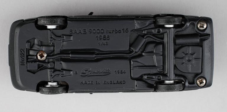 MODELLBILAR, 5 st, metall och plast, Somerville, England, 1980-tal.