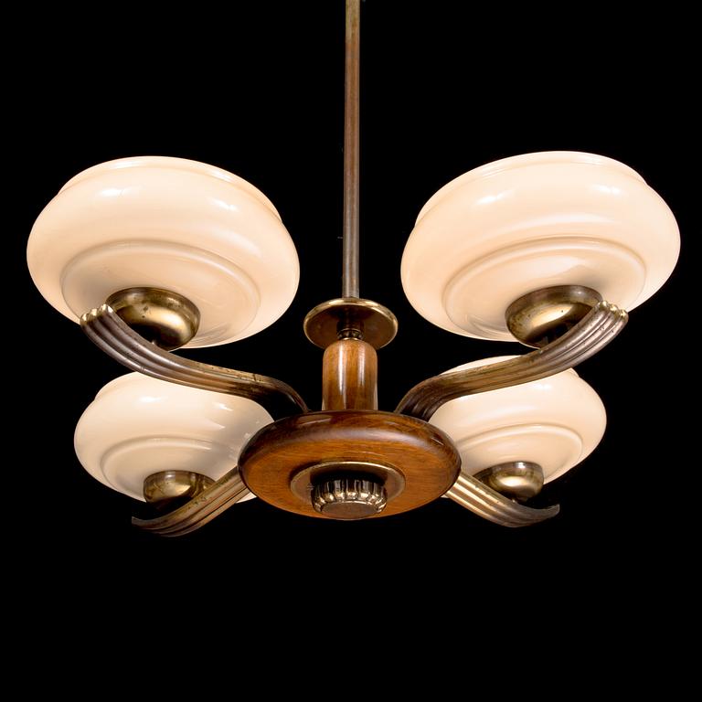 Paavo Tynell, a 1930's '1260/4 chandelier  for Taito.