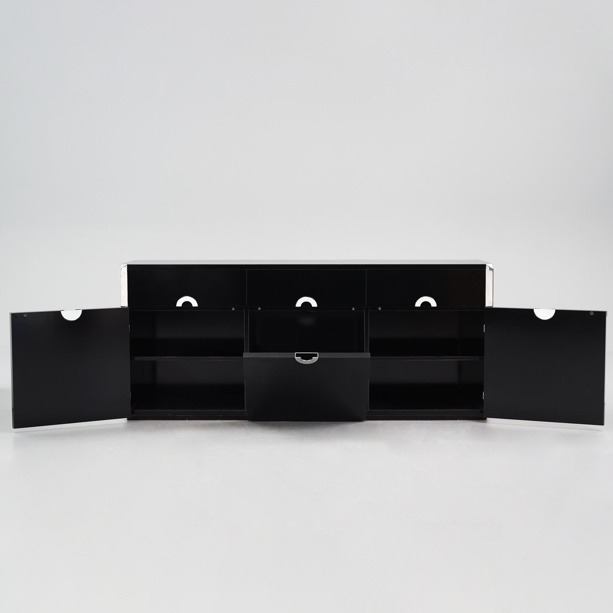Willy Rizzo, a sideboard, Mario Sabbot, Italy 1970s.