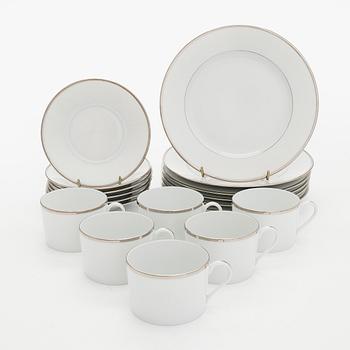 Kaffeservis, för sex personer, Haviland Orsay platine, porslin.