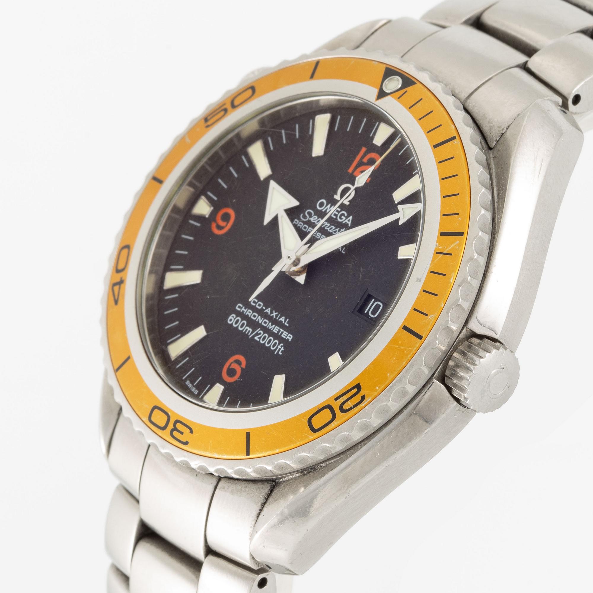 Omega, Seamaster, Planet Ocean, wristwatch, 45.5 mm.