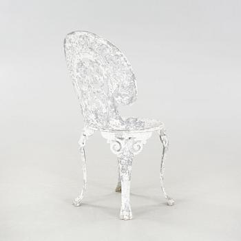 Five garden furniture from the latter half of the 20th century,
