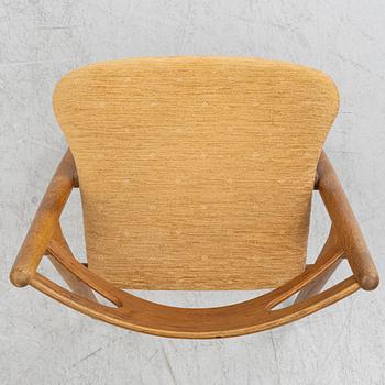 Hans J. Wegner, Stolar, 6 stycken "CH 29", "Savbukkestolen", Carl Hansen & söner, 1900-talets mitt.