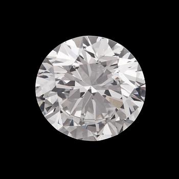 1114. A brilliant cut diamond, 3.19 cts.