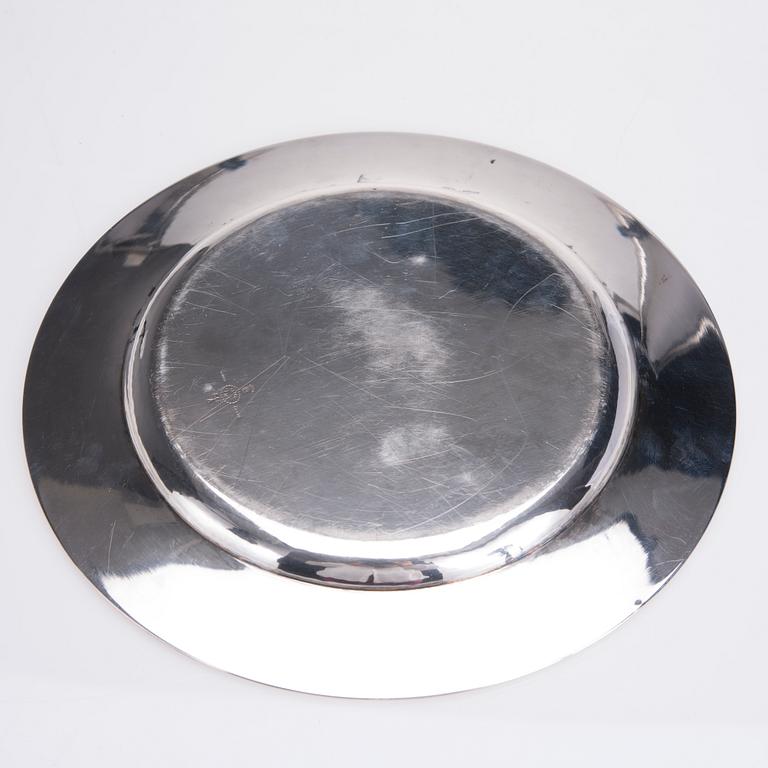 FAT, sterlingsilver, Georg Jensen, stämplad RJ, Danmark. Vikt 699 g.