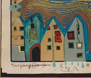 Friedensreich Hundertwasser, Portfölj, "Midori No Namida".