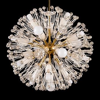 A "Snowball" model Pyj-140702 ceiling light  for Rupert Nikoll, 1960s.