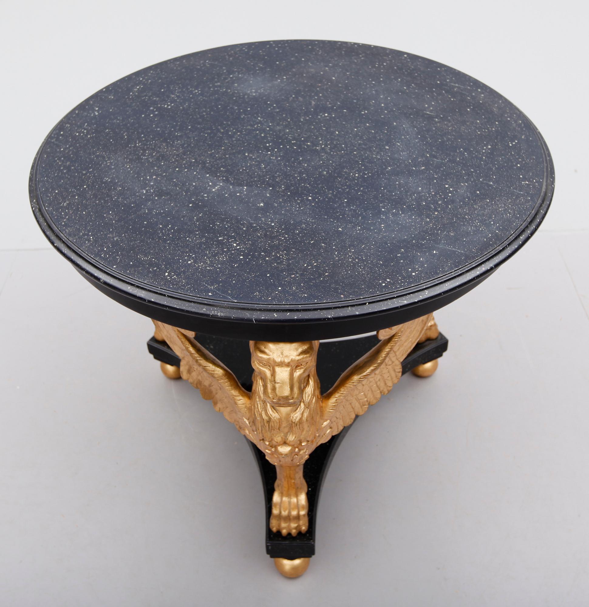 SALONGSBORD, empirestil, 1900-talets första hälft.