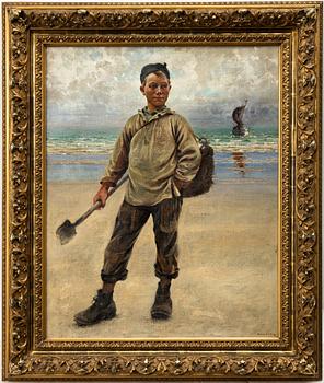 August Hagborg, Boy on the Beach.