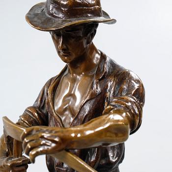 A bronze sculpture signed by Füllborn, second half of the 20th century.