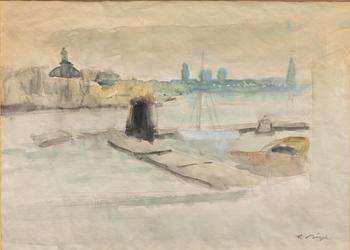 Gideon Börje,  "Skeppsholmen".