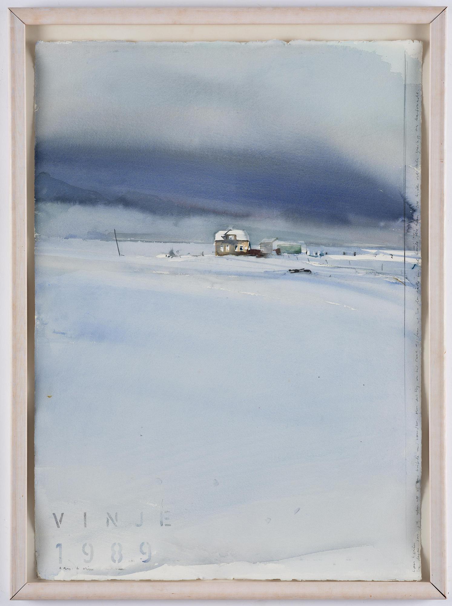 Lars Lerin, Untitled.